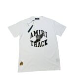 Amiri Track Logo T-Shirt For Men's in 2 Colors - Image 6