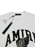 Amiri Track Logo T-Shirt For Men's in 2 Colors - Image 5