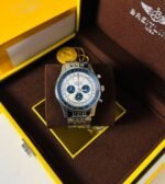 Breitling Navitimer B01 Chronograph Watch Men's in White and Blue Dial - Image 2