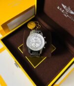 Breitling Navitimer B01 Chronograph Watch Men's in Full White Dial