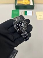 Rolex Submariner Full Black Ceramic Men's Watch - Image 2