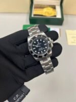 Rolex Submariner Non Date Stainless Steel Black Dial Men's Watch - Image 2