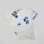 Burberry Rose-print Cotton T-shirt in 2 Colors For Men's Women's - Image 4