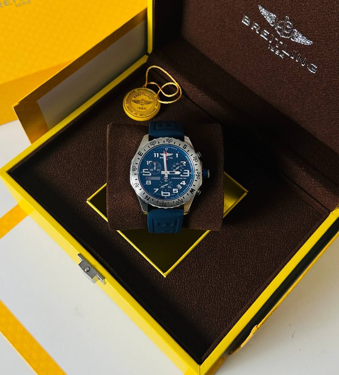 4812068118.jpg Breitling Endurance Pro Blue Dial Men's Watch - Image 1