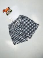 Dior Mesh Print Short Men's in Black Color - Image 2