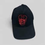 Philipp Plein 5-Panel Skull Caps in Black For Men's