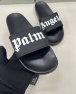 Palm Angels Logo Printed Pool Sliders - Image 5