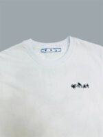 Off-White Bandana Arrow Slim Short-Sleeve T-Shirts in 2 Colors For Men's - Image 4