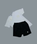 Moncler Logo Printed T-Shirts & Shorts Sets For Men's in Different Colors - Image 4