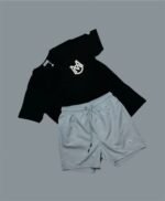 Moncler Logo Printed T-Shirts & Shorts Sets For Men's in Different Colors - Image 3