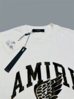 Amiri Track Logo T-Shirts For Men's in 2 Colors - Image 5