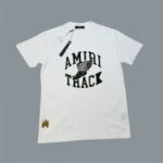 Amiri Track Logo T-Shirts For Men's in 2 Colors - Image 4