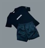 Moncler Logo Embossed T-Shirts & Shorts Sets For Men's in Different Colors - Image 3