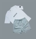 Moncler Logo Embossed T-Shirts & Shorts Sets For Men's in Different Colors - Image 5