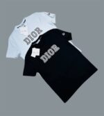 Dior Logo Printed T-Shirts For Men's in 2 Colors - Image 2