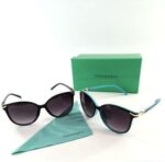 Tiffany & Co. Women's Large Cat Eye Sunglasses in 2 Colors - Image 2