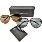 PORSCHE DESIGN Iconic Aviator Sunglasses in 2 Colors - Image 2