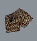 Fendi Logo Printed Swim Shorts For Men's in 2 Colors - Image 5
