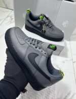 Nike Air Force 1 Low With Reflective Swooshes and Ribbon Pull Tabs Women's Trainers