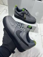 Nike Air Force 1 Low With Reflective Swooshes and Ribbon Pull Tabs Women's Trainers - Image 2
