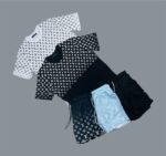 Louis Vuitton LV Designer Logo Printed T-Shirts & Shorts Set For Men's in Different Colors - Image 2