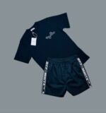 Off-White Wag Wear T-Shirts & Shorts Sets For Men's in Different Colors - Image 4