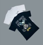 Off-White Wag Wear T-Shirts & Shorts Sets For Men's in Different Colors - Image 6