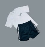 Off-White Wag Wear T-Shirts & Shorts Sets For Men's in Different Colors - Image 3