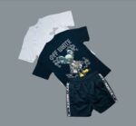 Off-White Wag Wear T-Shirts & Shorts Sets For Men's in Different Colors - Image 2