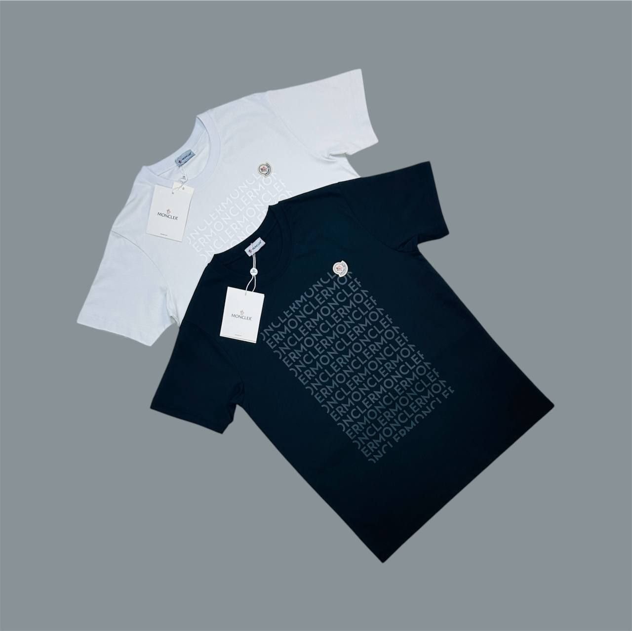 4911996441.jpg Moncler Logo Motif T-Shirts For Men's in Different Colors - Image 1