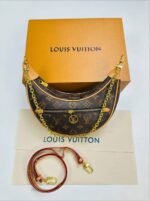 LOUIS VUITTON LOOP BAG MONOGRAM For Women's in Brown Color