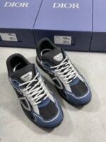 Dior B30 Navy Blue Trainers For Men's - Image 2