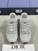DIOR B30 GRAY MESH AND WHITE Men's Trainers