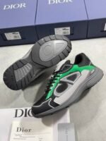 Dior B30 Mesh Deep Grey Green Black Men's Trainers - Image 3