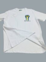 Casablanca Crew Neck La Colonne T-Shirts For Men's in Different Colors - Image 6