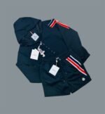 Moncler Tricolor Jackets & Shorts Sets For Men's in Different Colors - Image 2