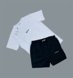 Off-White Logo Printed T-Shirts & Shorts Sets in 2 Colors For Men's - Image 4
