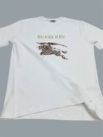 Burberry Black Cross Stitch EKD T-Shirts For Men's in Different Colors - Image 6