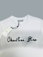 Christian Dior Logo Printed T-Shirts For Men's in 2 Colors - Image 5
