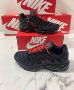 NIKE AIR MAX PLUS TN BLACK/RED REFLECTIVE Trainers For Men's