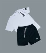 C.P. Company Logo Printed T-Shirts & Shorts Sets For Men's in Different Colors - Image 3