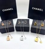CHANEL Necklace & Earrings Perfume Bottle For Women's in Different Colors