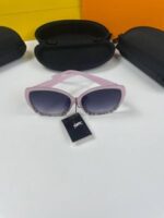 YSL Soft Pink Frame Grey Lens Stylish Design Elegance Sunglasses - Image 2