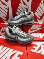 Nike Air Max 95 Essential Particle Grey White Men's Trainers - Image 2