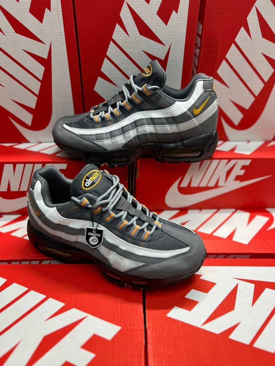 5042687440.jpg Nike Air Max 95 Cool Grey/Sundial Men's Trainers - Image 1