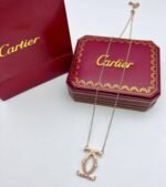Cartier Vintage Double C Women's Necklace - Image 2