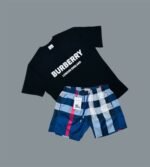Burberry Logo Printed T-Shirts & Shorts Sets For Men's in Different Colors - Image 6