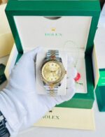 Rolex Datejust Two Tone Yellow Men's Watch