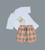 Burberry Logo Printed T-Shirts & Shorts Sets For Men's in Different Colors - Image 6