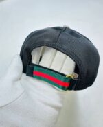 Gucci Black Original GG Canvas Baseball Cap For Men's - Image 3